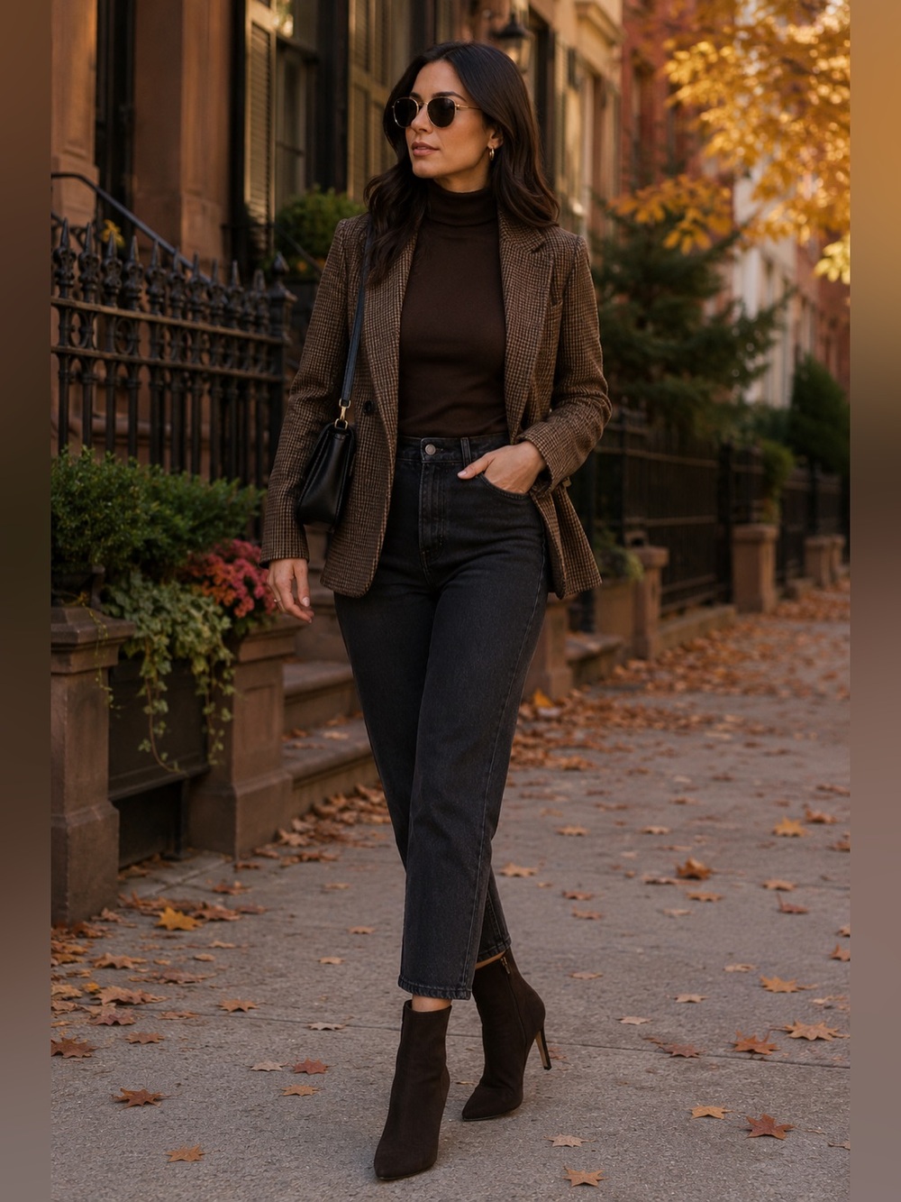 Good American | The Icon Bootie Chocolate